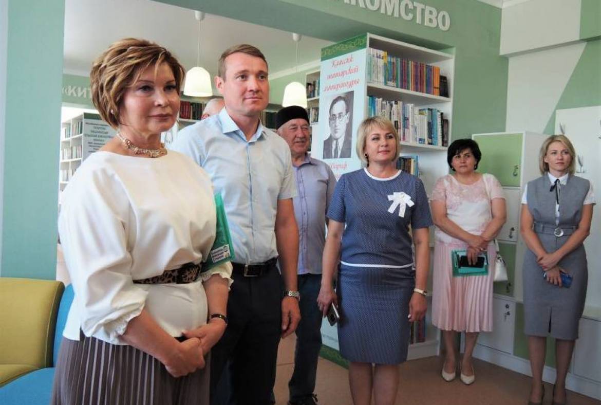 В Татарской Пишле открылась модельная библиотека «БИТ-21»