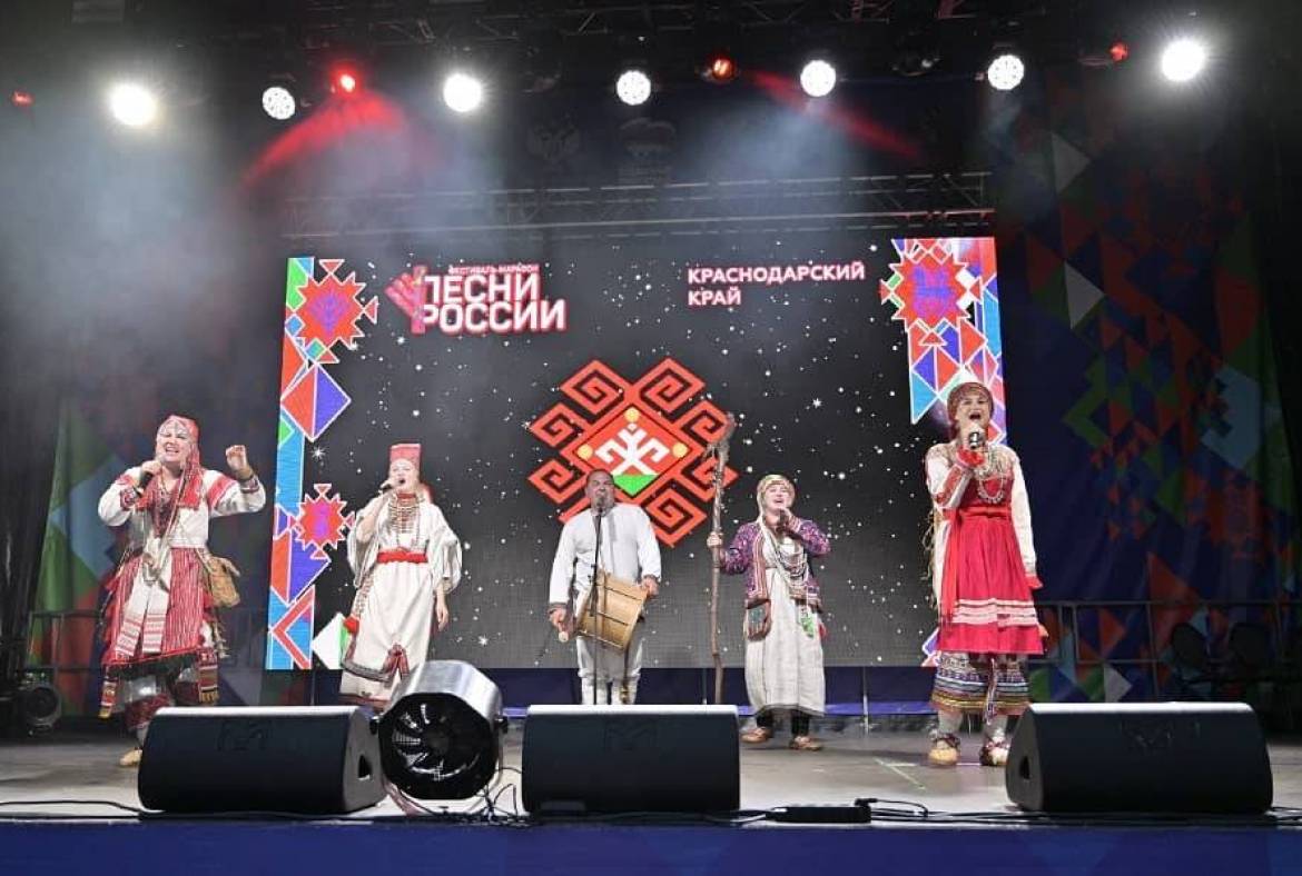 Саранская «Мерема» участвует в программе Всероссийского фестиваля –марафона «Песни России»