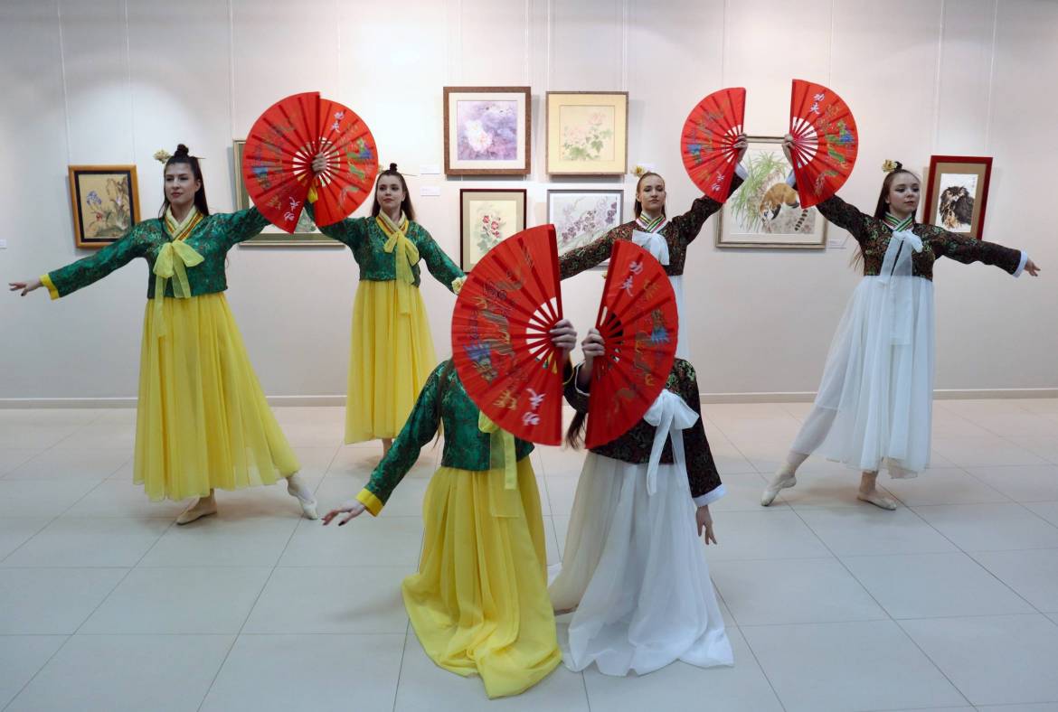 В Музее Эрьзи состоялось открытие выставки «Россия – Китай. Волшебные краски дружбы»
