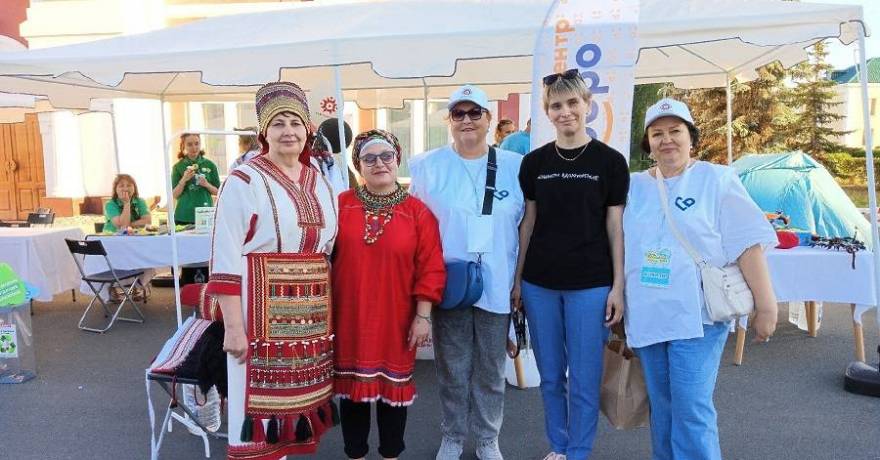 Волонтеры культуры Мордовии - на Дне молодёжи