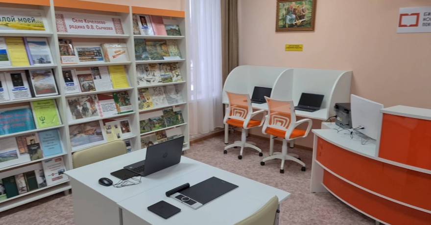 У земляков Федота Сычкова появилась модернизированная арт-библиотека