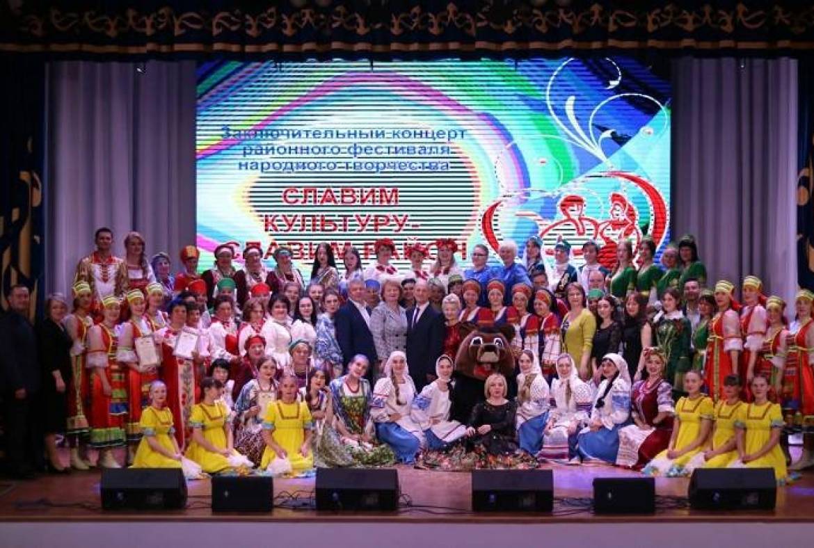 В Лямбирском районе завершился фестиваль народного творчества «Славим культуру-славим район»