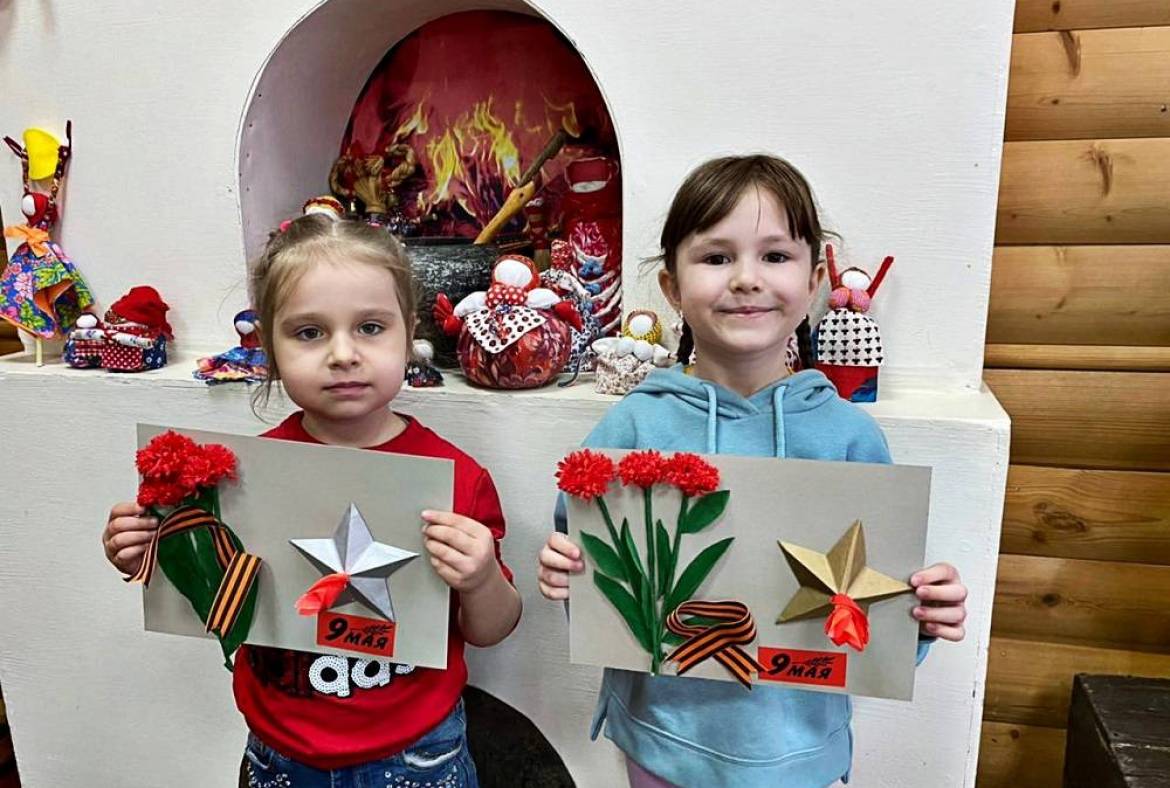 В Музее мордовской народной культуры прошел творческий мастер-класс, посвященный Дню Победы.
