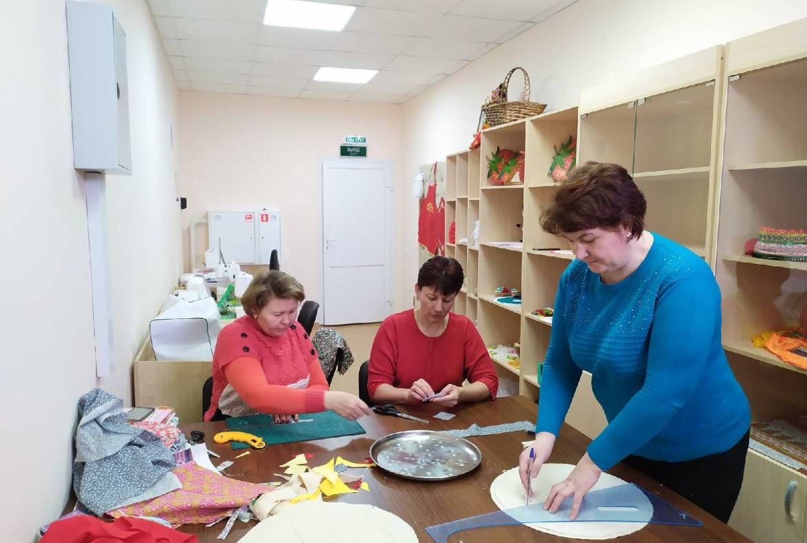 В рамках проекта «Культура малой Родины» в селе Куликово открылась швейная мастерская