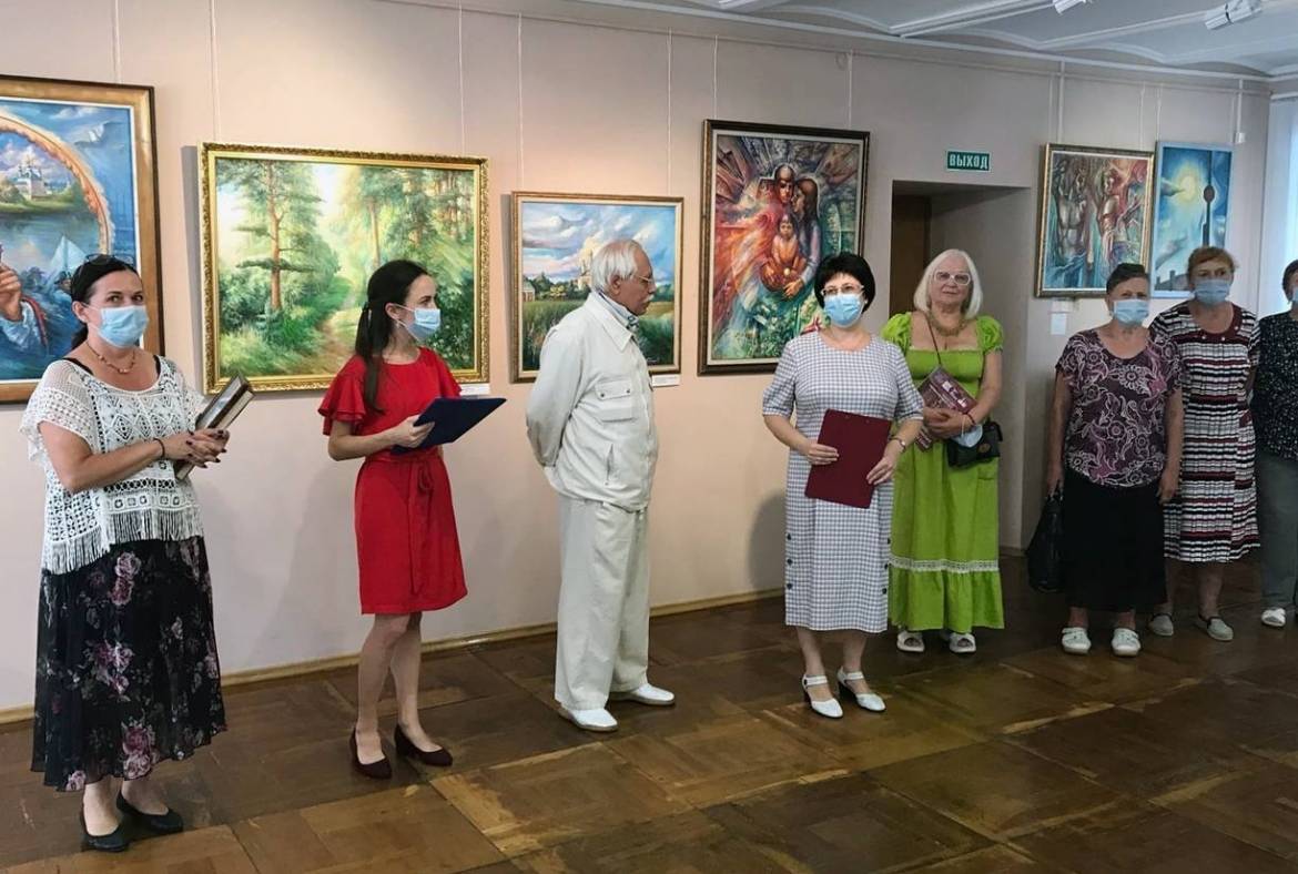В Музее мордовской народной культуры открылась выставка живописи, графики и декоративно-прикладного искусства «Мастера заповедного края»