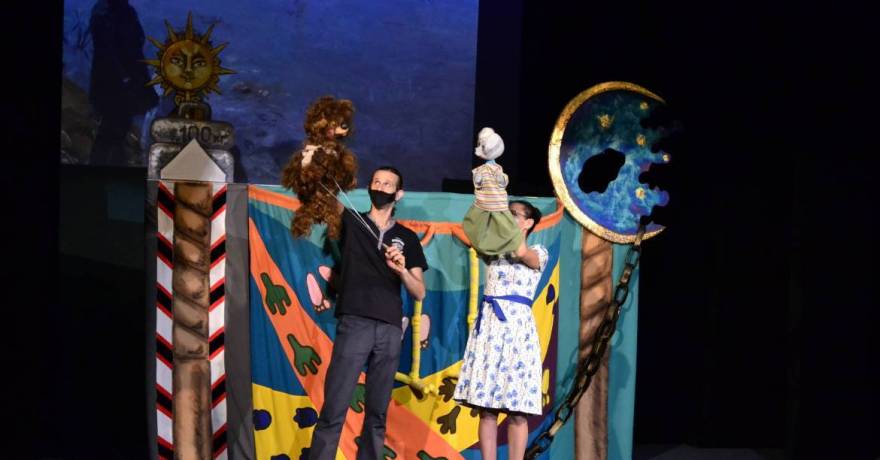 Государственный театр кукол РМ показывает возможности обновленной сцены и современного сценического оборудования