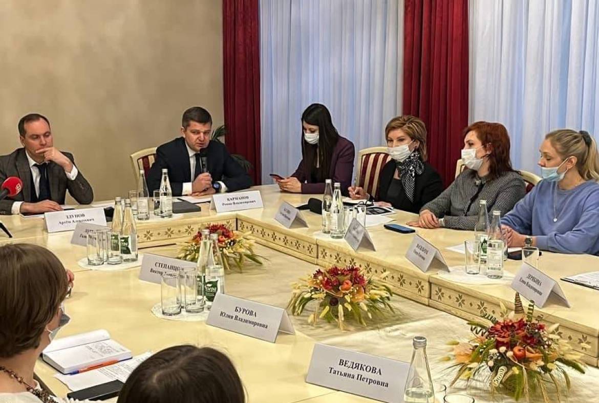 Саранск с рабочим визитом посетил генеральный директор Президентского фонда культурных инициатив Роман Карманов