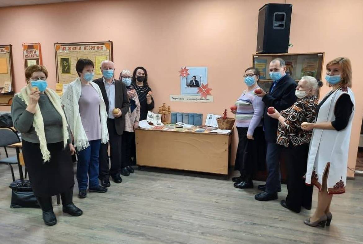В библиотеке для слепых прошёл литературно-музыкальный вечер, посвященный 75-летию со дня рождения А. М. Доронина, мордовского поэта и писателя