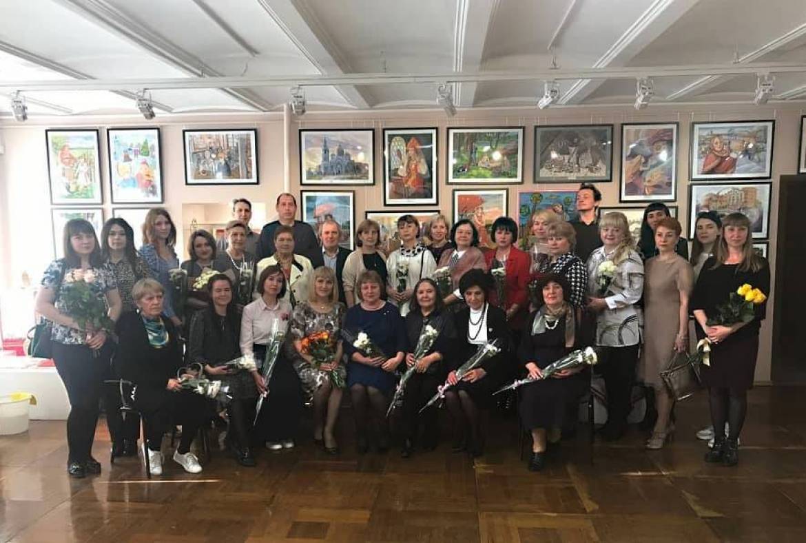 В Музее мордовской народной культуры открылась выставка работ учащихся Саранской ДХШ № 2