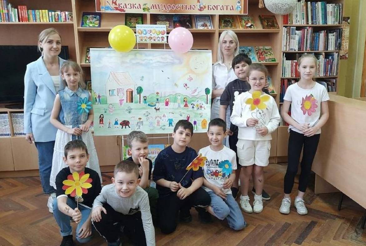В Мордовской республиканской детской библиотеке шумно и празднично прошёл День защиты детей