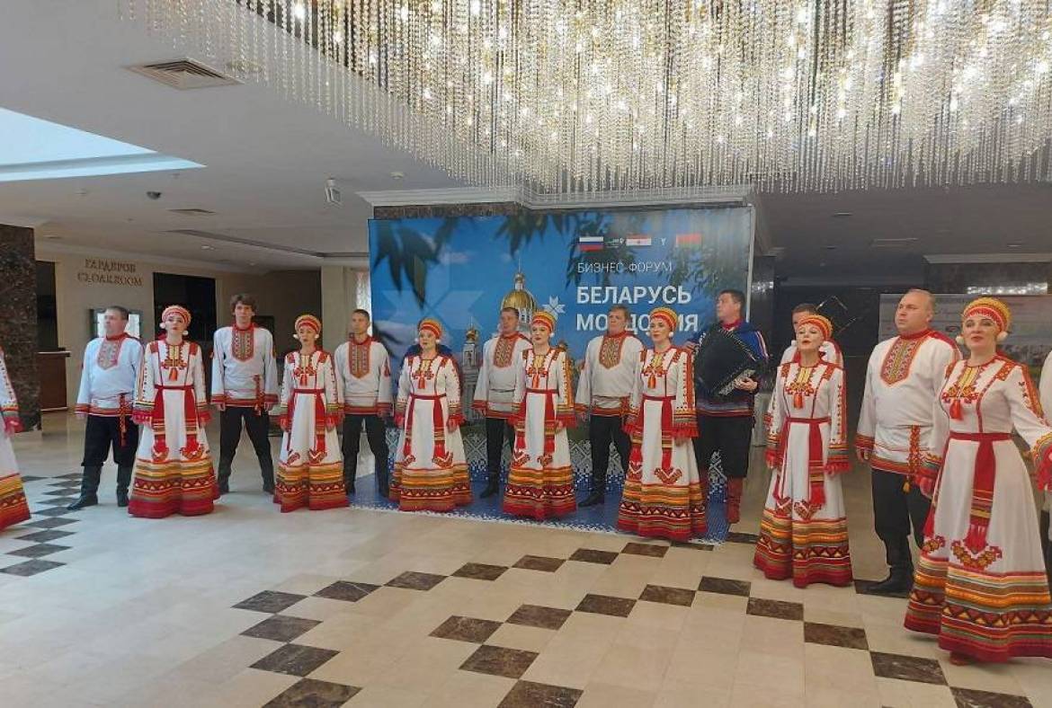 В Минске проходит творческое приветствие участников заседания Рабочей группы по сотрудничеству Республики Беларусь и Республики Мордовия