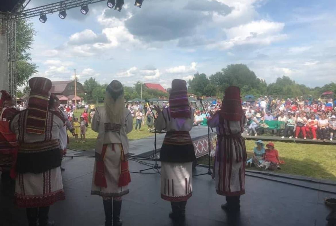Фольклорный ансамбль «Келу» принял участие в фестивале «ДаншиноFest»