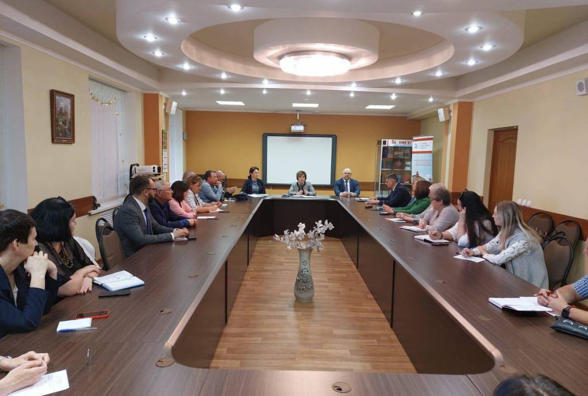 На базе Национальной библиотеки им. А.С. Пушкина РМ прошла встреча с представителями бизнеса Республики Мордовия
