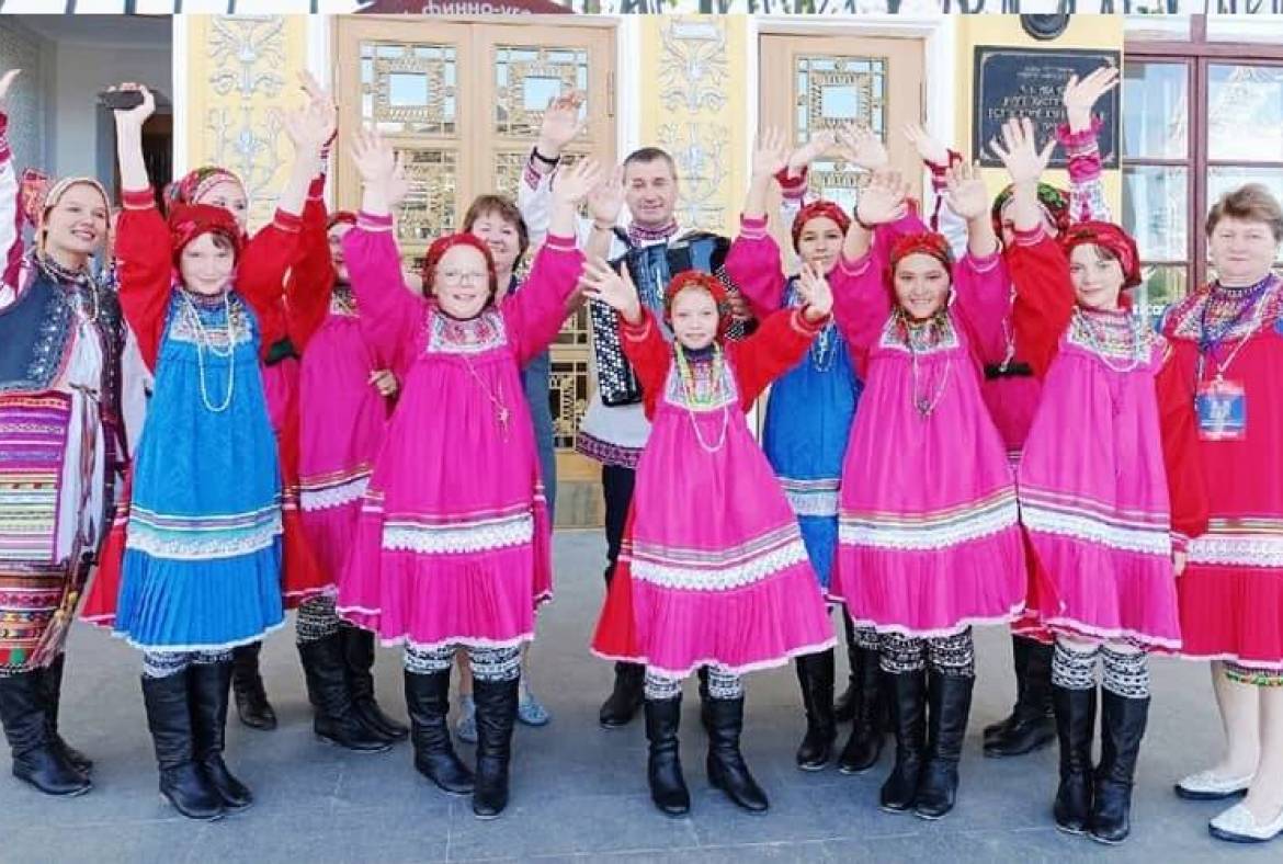 Ансамбль «Лаймоня» Строшайговского центра мокшанской культуры выступил в Чувашии
