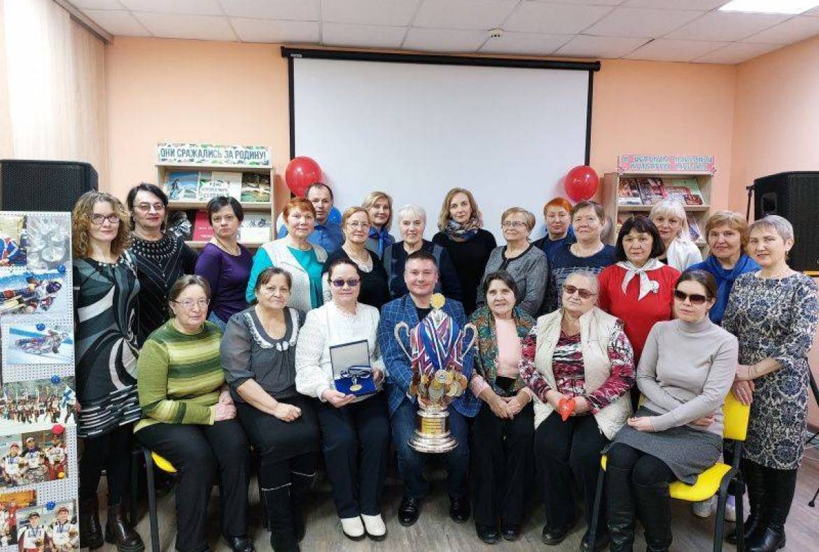 В Мордовской республиканской специальной библиотеке для слепых прошла встреча с волонтерами культуры и спорта
