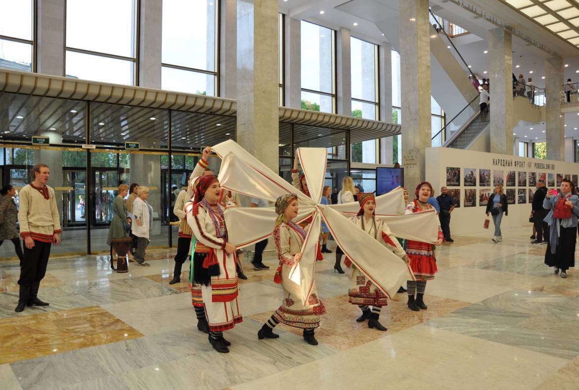 Ансамбль «Гайги моро» представил в Кремле реконструкцию обрядов на основе мокшанского и эрзянского фольклора