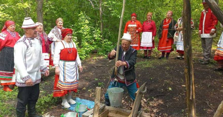 В Башкортостане прошел мордовский праздник «Бабань (сырькаень) каша»