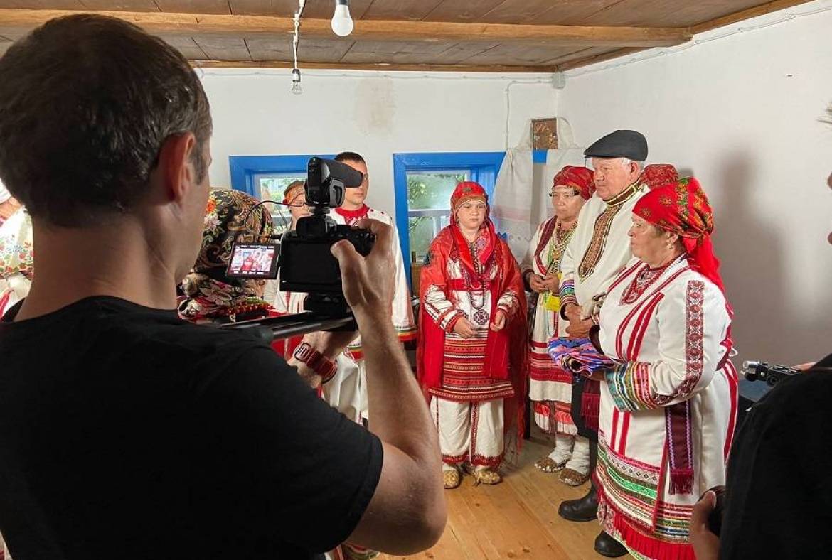 В Мордовии прошли съемки фильма «Традиционная эрзянская свадьба»
