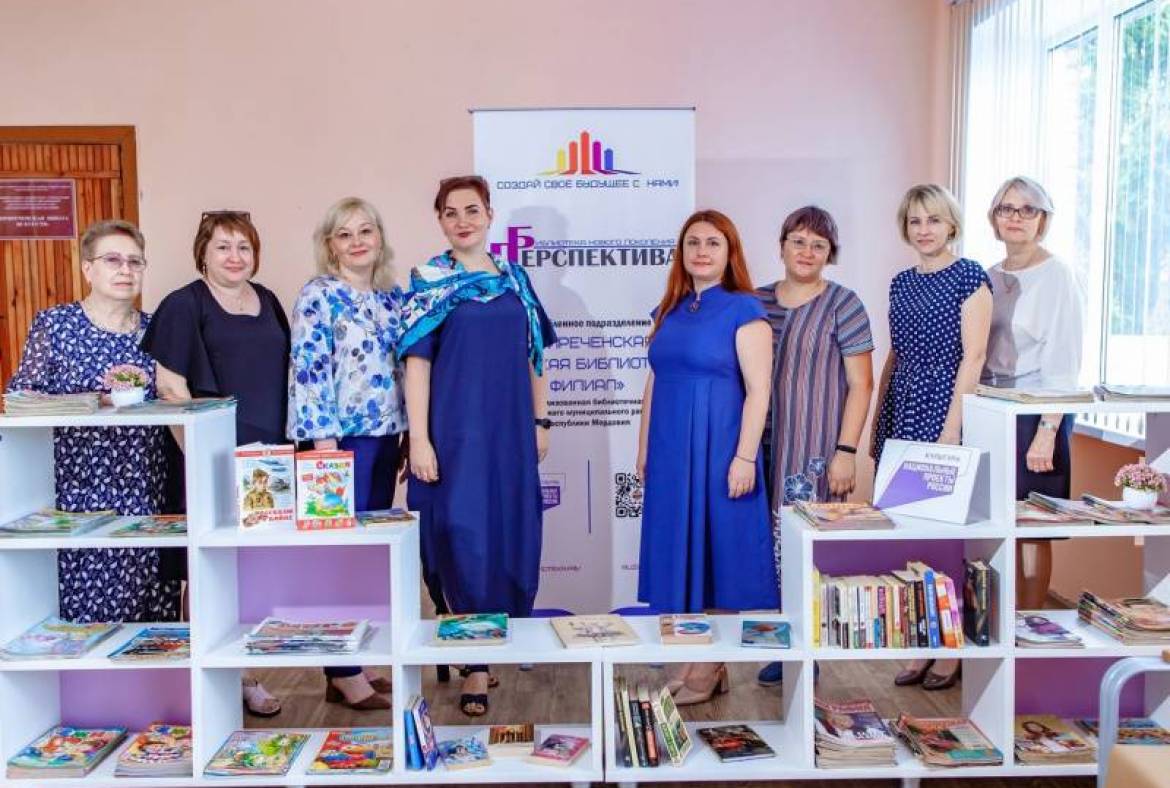 Модельная библиотека «Перспектива» открылась в Рузаевском районе РМ