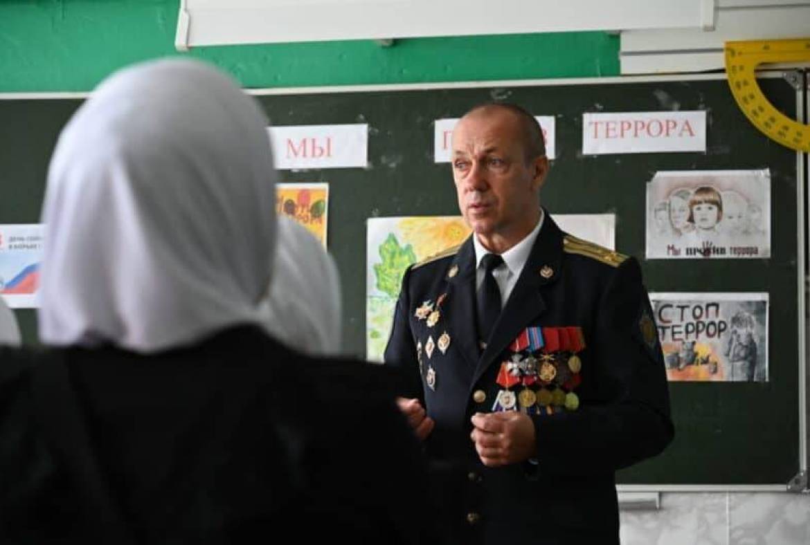 Полковник спецназа ФСБ «Вымпел» Владимир Силантьев рассказал школьникам Белозерья о трагедии в Беслане