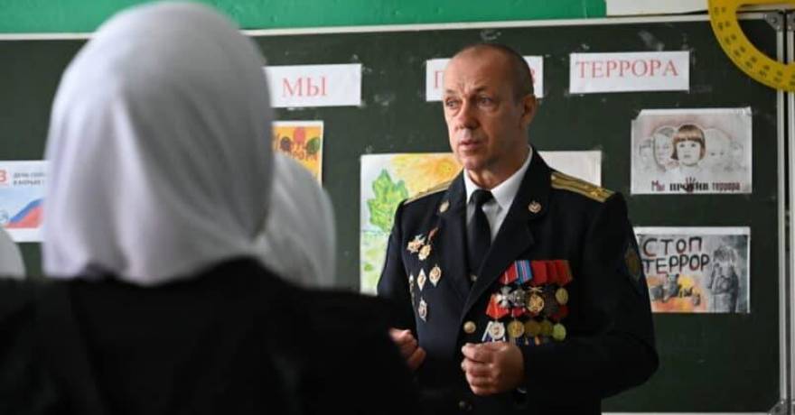 Полковник спецназа ФСБ «Вымпел» Владимир Силантьев рассказал школьникам Белозерья о трагедии в Беслане