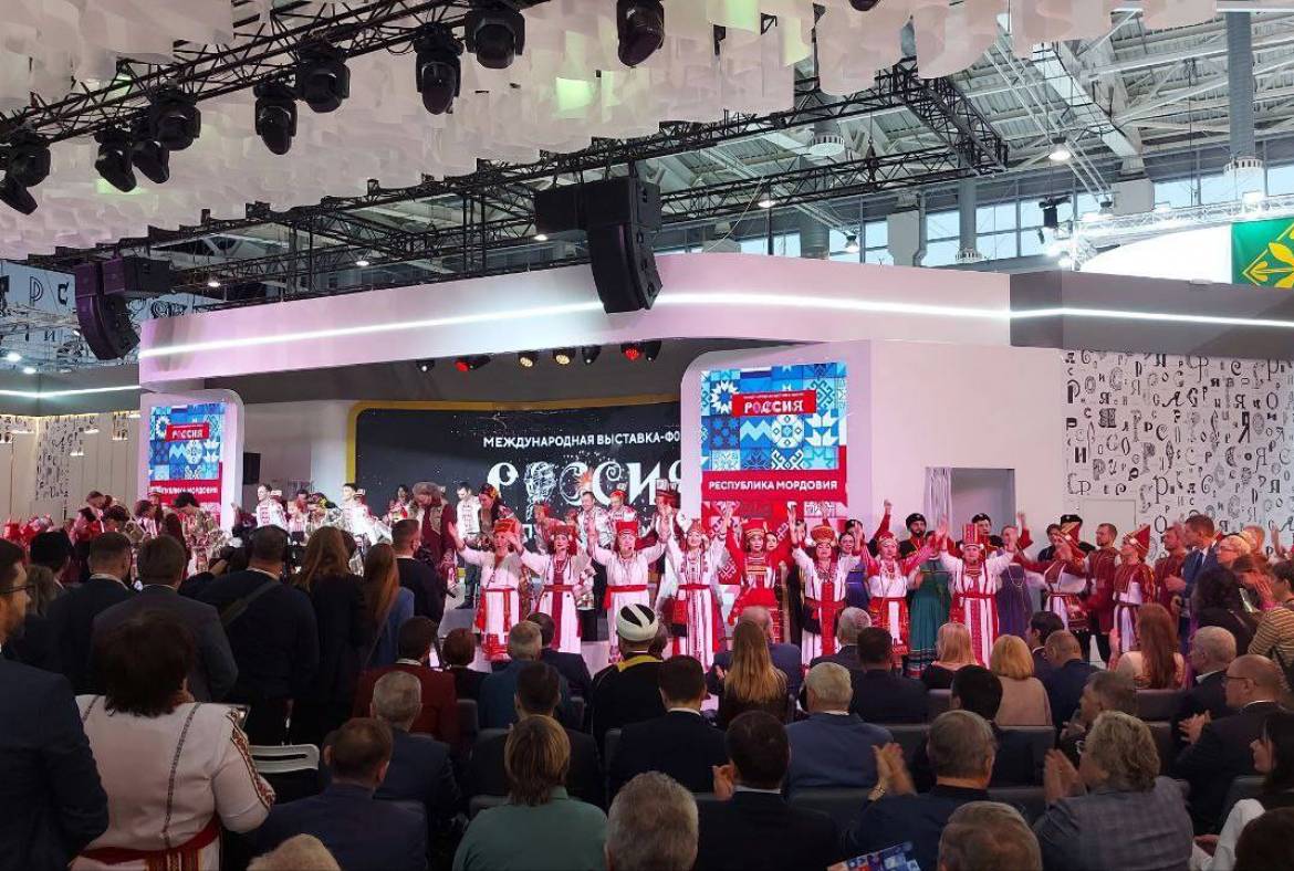 На Международной выставке-форуме «Россия» на ВДНХ состоялся День Мордовии!