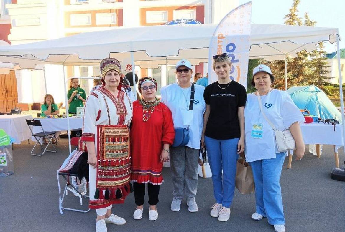 Волонтеры культуры Мордовии - на Дне молодёжи