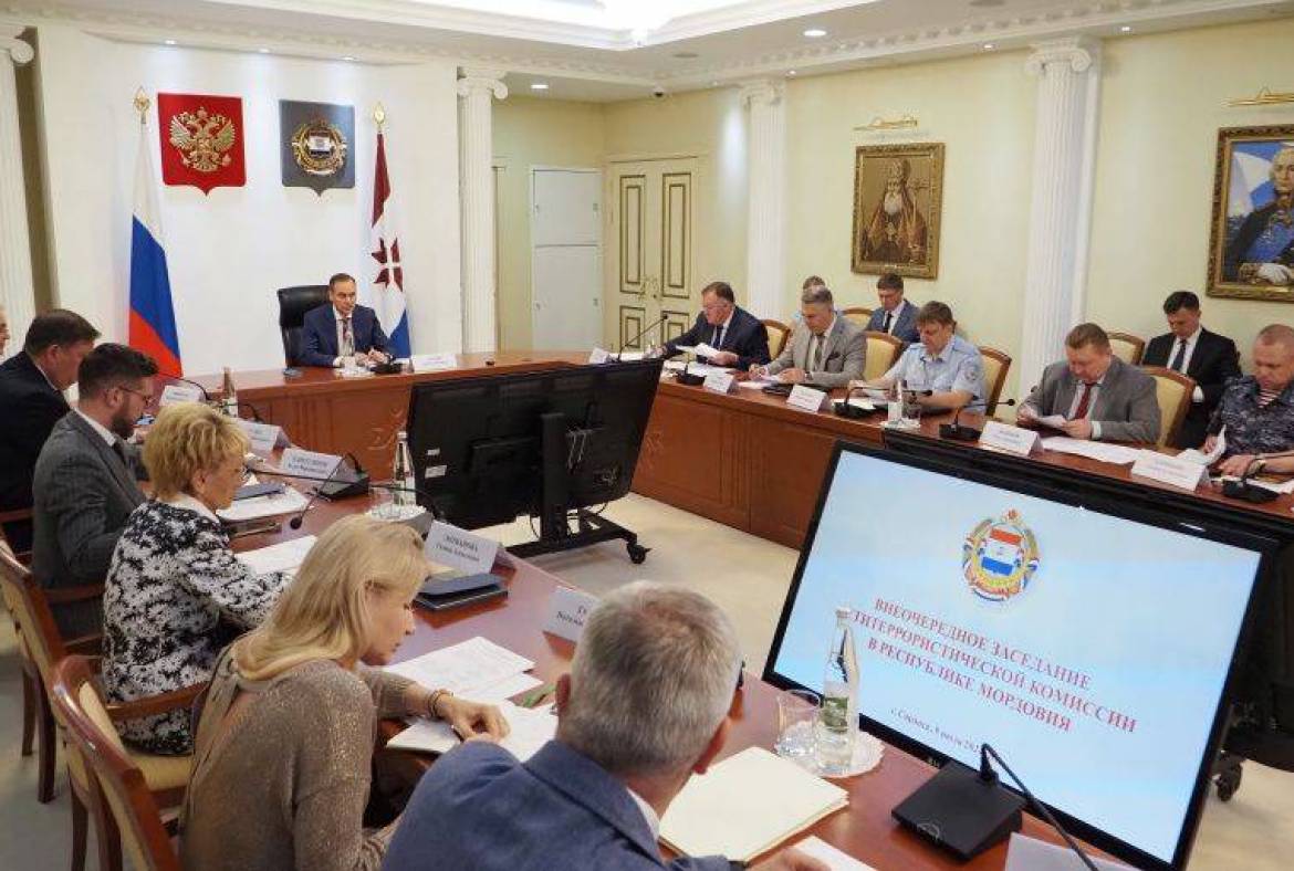 В Доме Республики 9 июля состоялось внеочередное заседание Антитеррористической комиссии в РМ