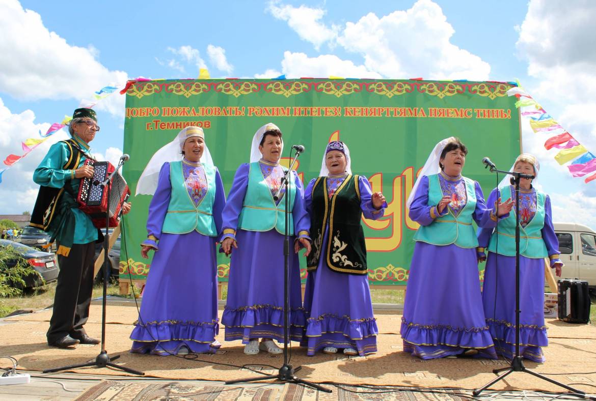 13 июля на пляже города Темникова состоялся III районный праздник татарской народной культуры 