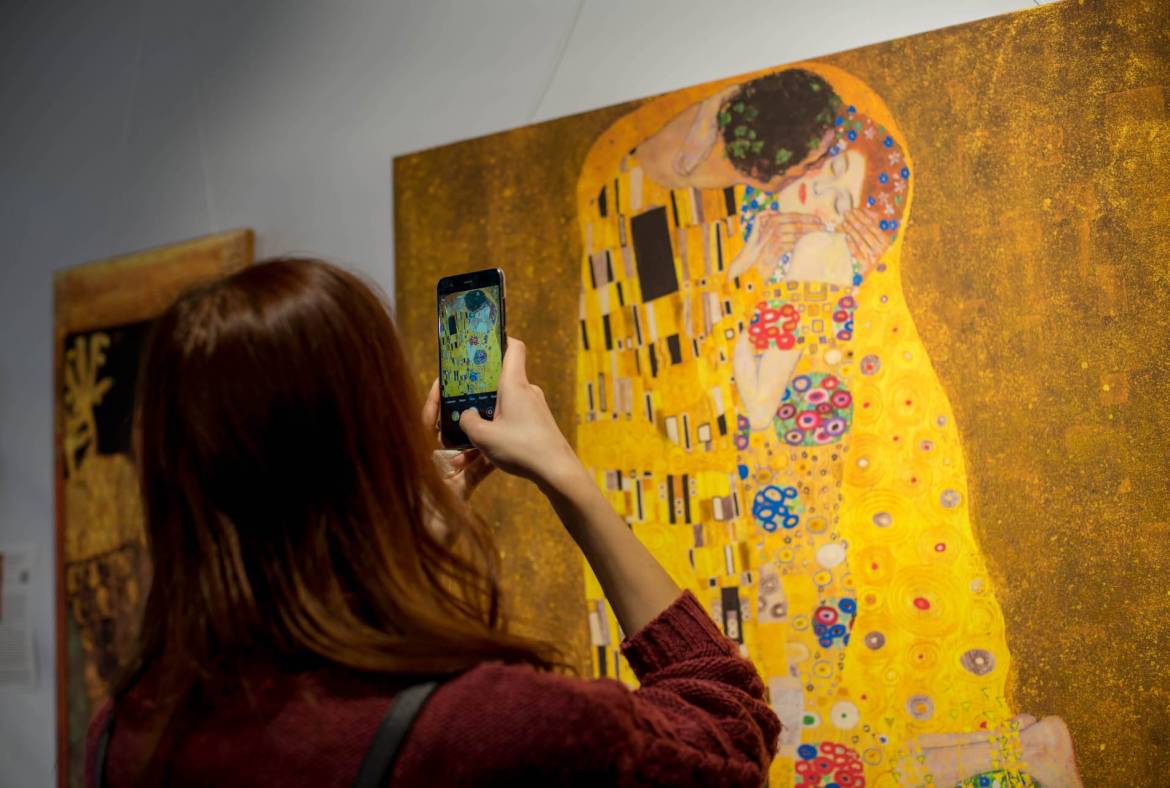 С 23 октября в Музее мордовской народной культуры начинает свою работу выставка «Густав Климт. Золотой поцелуй»