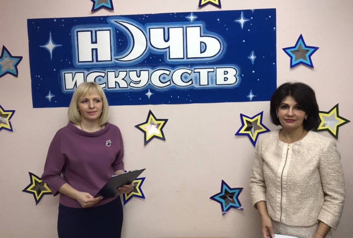 Мордовская республиканская юношеская библиотека приняла активное участие во Всероссийской акции «Ночь искусств - 2019»