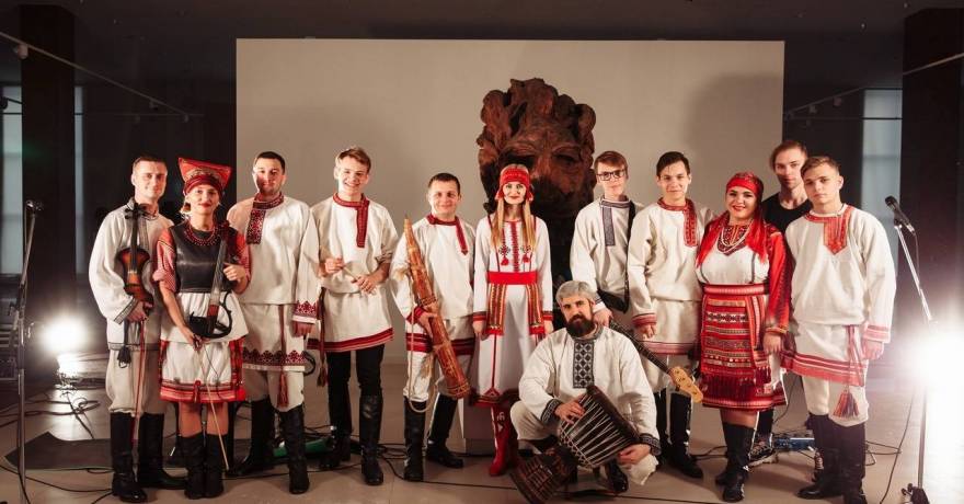 Артисты фольклорного ансамбля «Торама» озвучили стихи мордовских фронтовиков