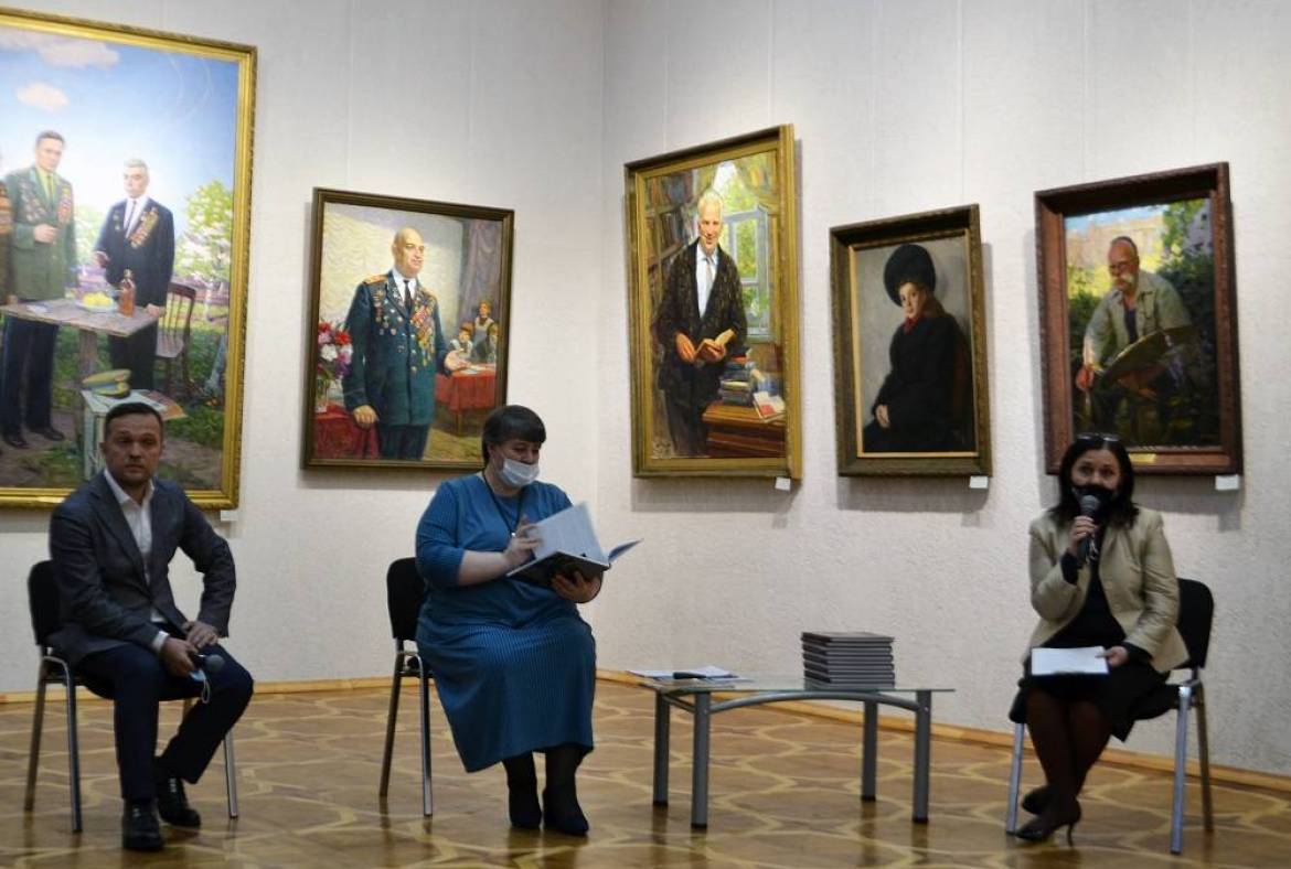 В Выставочном зале Музея Эрьзи состоялась презентация альбома-каталога «Евгений Ноздрин: Художник. Победитель»