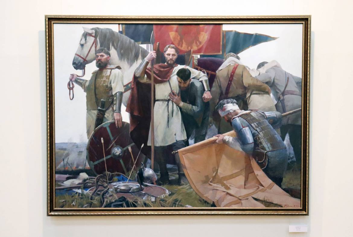 Состоялось открытие выставки «Куликовская битва в изобразительном искусстве»