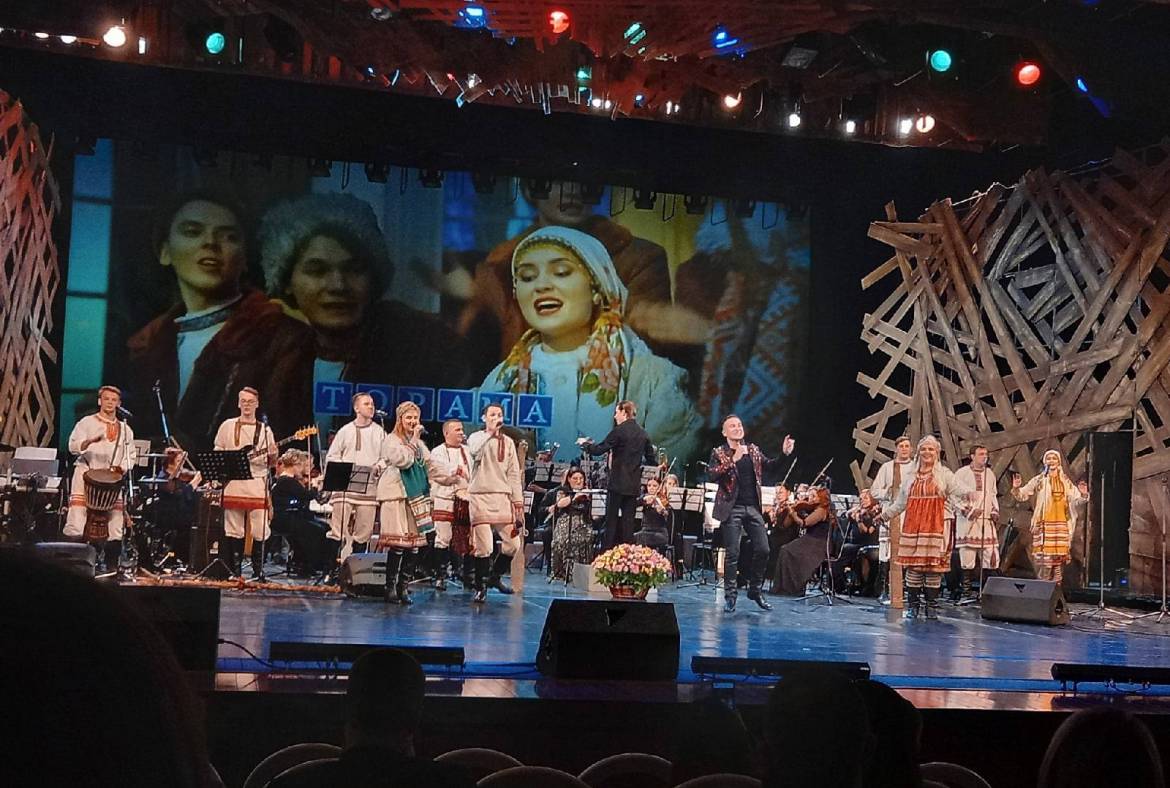 Состоялся большой юбилейный концерт фольклорного ансамбля «Торама»