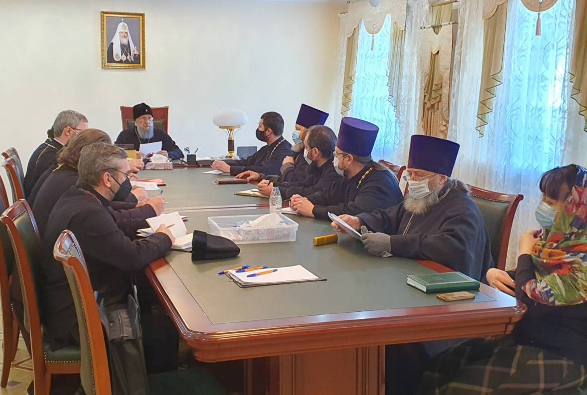 Под председательством митрополита Саранского и Мордовского Зиновия прошло заседание оргкомитета по проведению юбилейных мероприятий 2021 года
