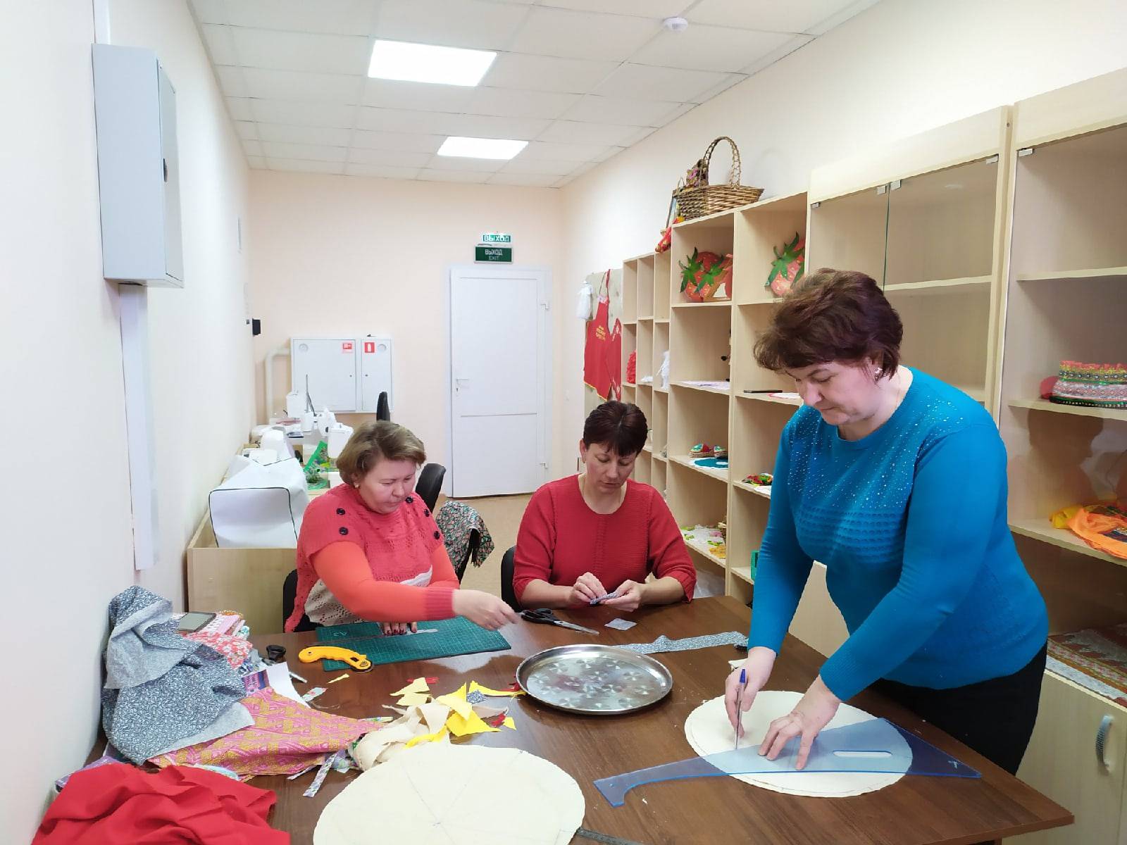 В рамках проекта «Культура малой Родины» в селе Куликово открылась швейная мастерская