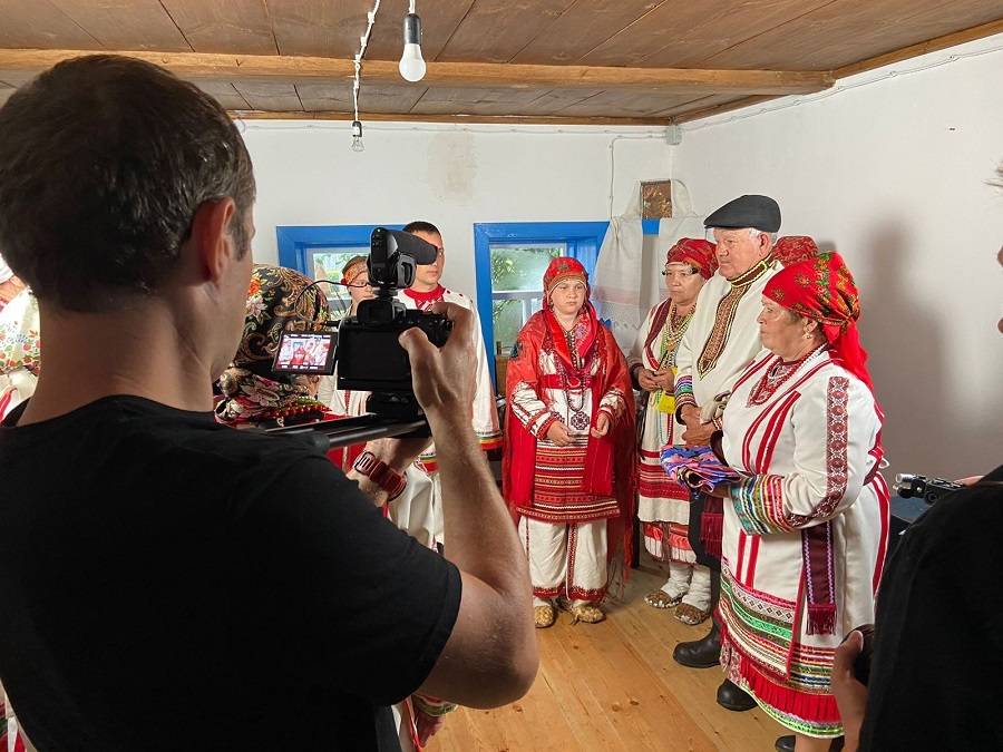 В Мордовии прошли съемки фильма «Традиционная эрзянская свадьба»