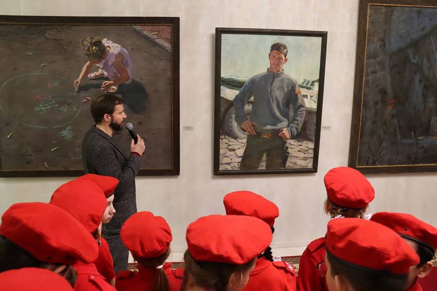 С 16 января начнёт свою работу патриотический проект «Культура - фронту!» в Музее Эрьзи
