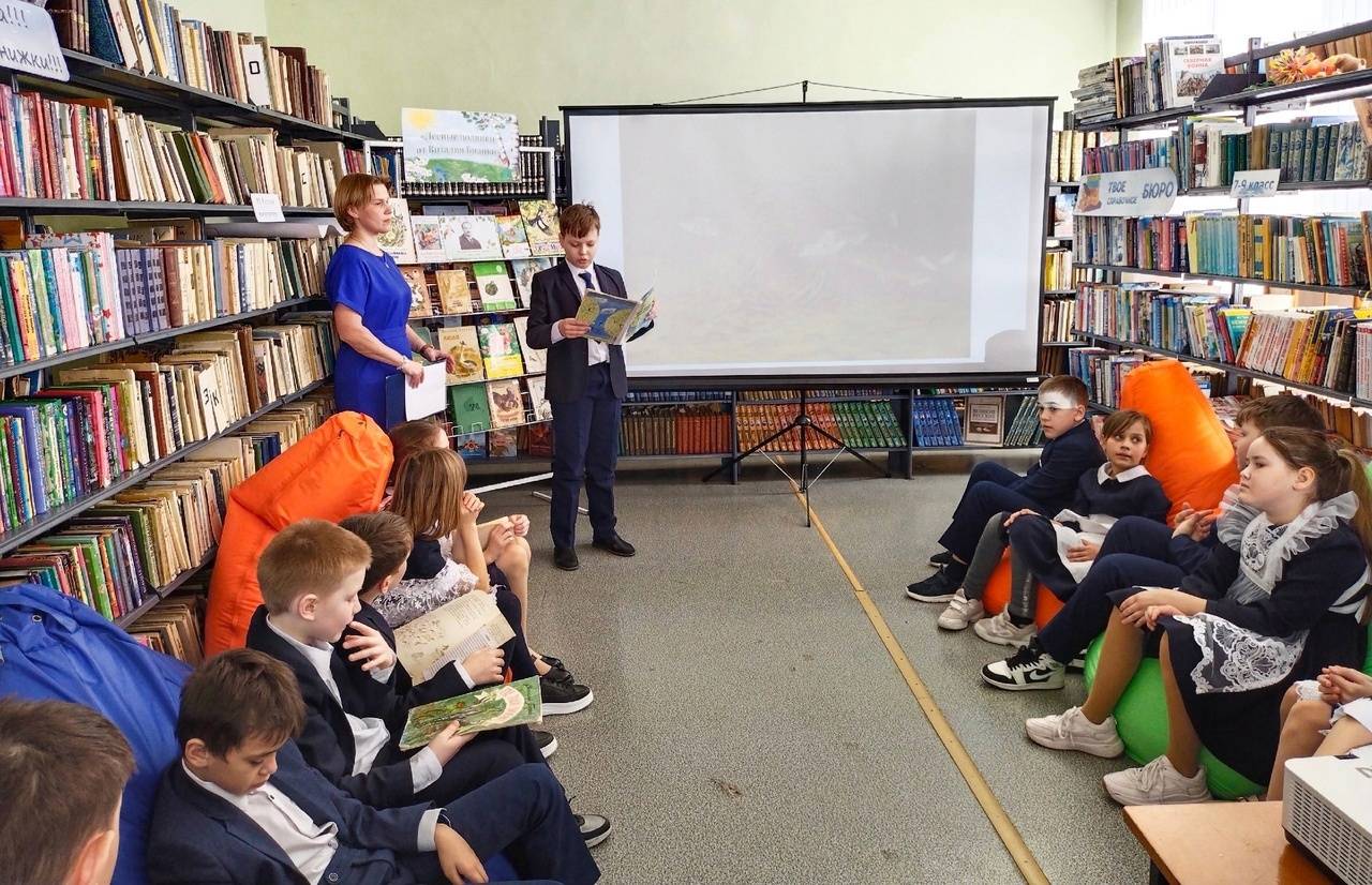 6 марта в Мордовии прошла Республиканская акция «День чтения вслух произведений В. В. Бианки»