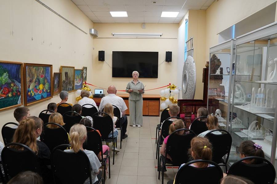 В Инсарском историко-краеведческом музее состоялась открытие виртуального концертного зала