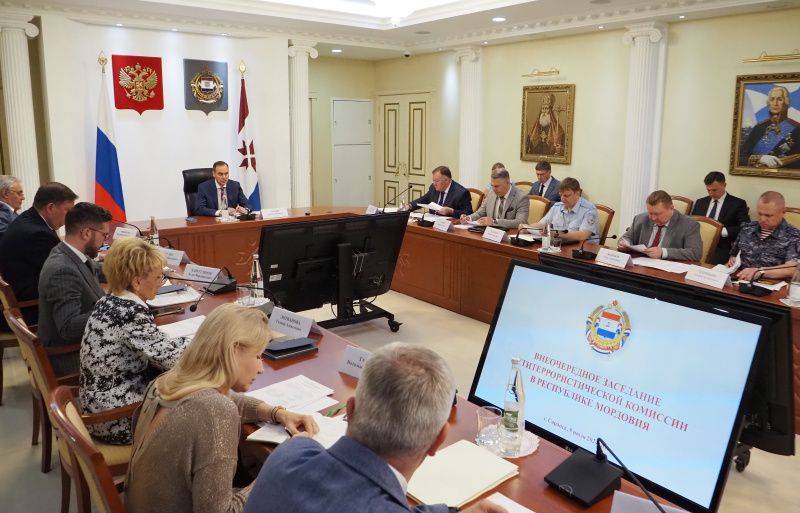 В Доме Республики 9 июля состоялось внеочередное заседание Антитеррористической комиссии в РМ