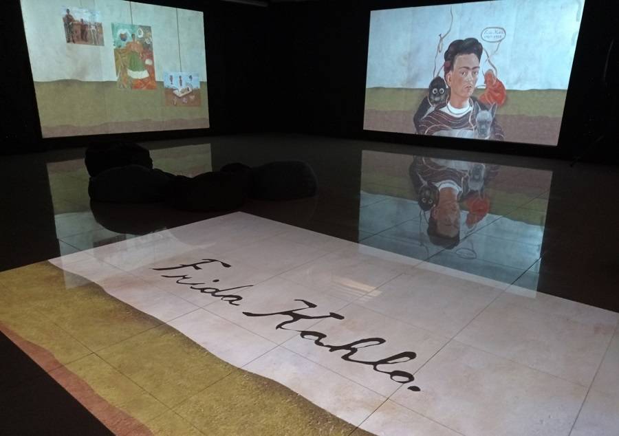 С 13 июля в Выставочном зале музея Эрьзи начнёт работу Мультимедийная проекционная выставка «Фрида Кало»