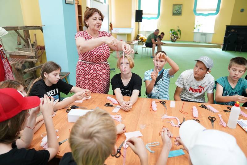 В Мордовском краеведческом музее прошёл мастер-класс для ребят Каланчакского округа Херсонской области