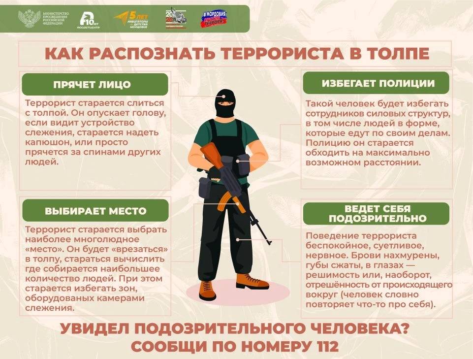 АНТИТЕРРОРИСТИЧЕСКИЙ ЛИКБЕЗ: БДИТЕЛЬНОСТЬ - ЗАЛОГ БЕЗОПАСНОСТИ