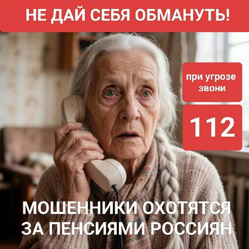КИБЕРЛИКБЕЗ: МОШЕННИКИ ОХОТЯТСЯ ЗА ПЕНСИЯМИ РОССИЯН