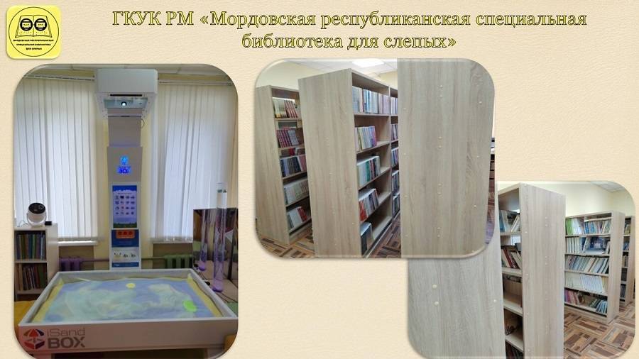 Мордовская специальная библиотека для слепых – в числе лучших библиотек России