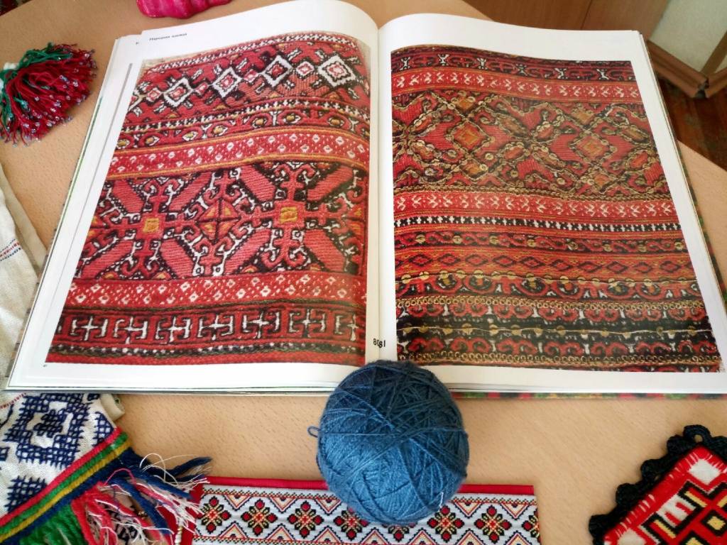 Отличительные особенности мордовской народной вышивки