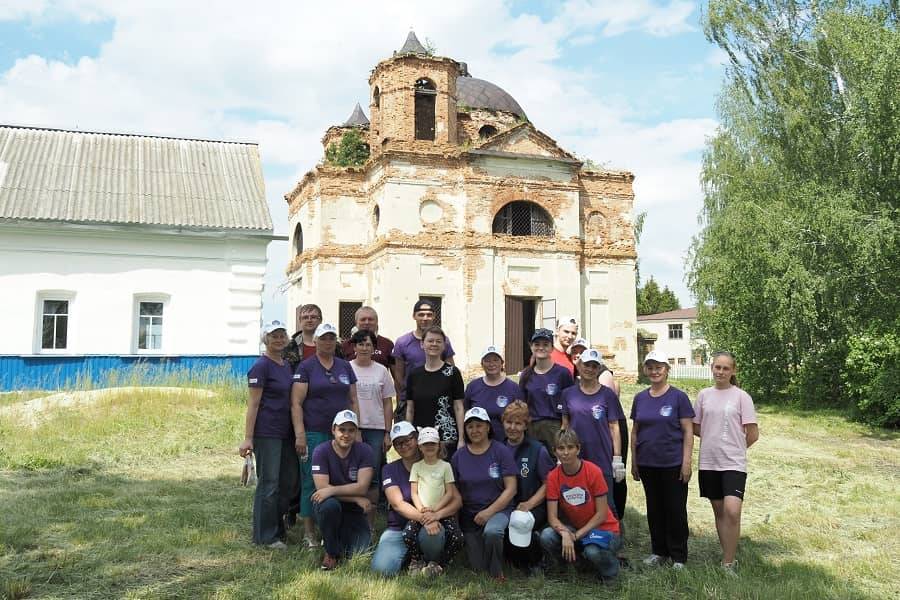 Очередной субботник в рамках проекта 